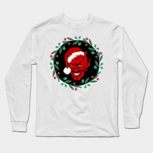 Satan Claus Long Sleeve T-Shirt